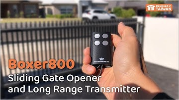 🟧| TMTAUTOMATIONS.COM | Boxer800 Automatic Sliding Gate Opener