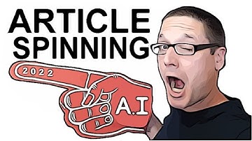How to Rewrite Articles 🌪 A.I Article Spinning
