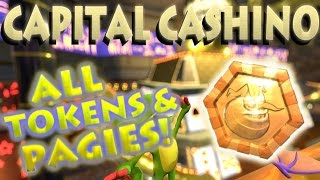 Yooka-Laylee - Capital Cashino Tokens & Pagies