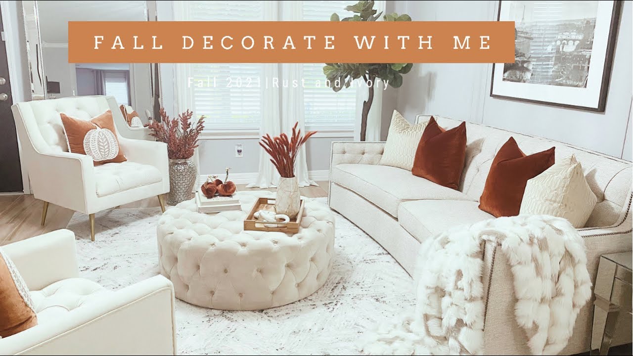Fall 2021Fall Decorate With MeRust and Ivory Fall Decor YouTube