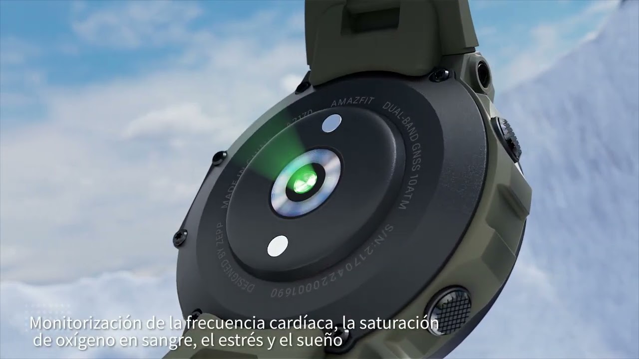 AMAZFIT PRESENTA T-REX 2: UN RELOJ INTELIGENTE CON GPS RESISTENTE