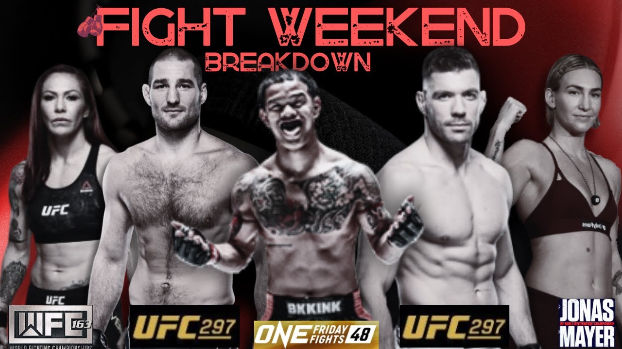 Ufc Past Weekend UFC 297 Weekend Breakdown - YouTube