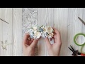 How to make bridal hair accessories. Easy DIY. Hair comb. Flowers. Pearl beads