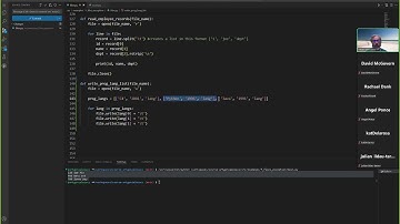 070324 COSC 1336 Python write 2d lists to file
