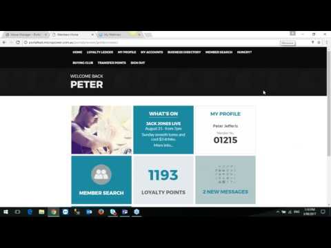 Member Portal Venue Manager 03082017