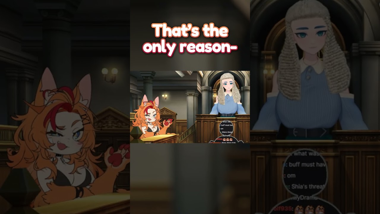 Shiabun the Gofer ✨ #vtuber #clips #roommates #hottakescourt