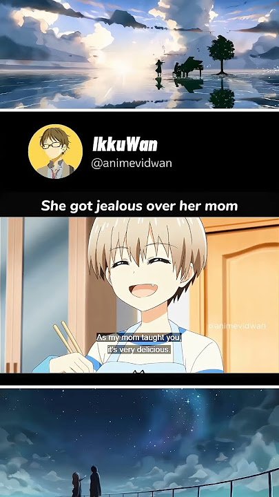 Her eyes... [ Uzaki-chan Wants to Hang Out! Season 2 ]