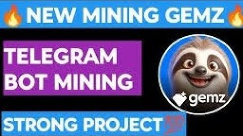 GEMZ Telegram Bot Mining App & Daily Combo 🔥- $Gemz Mining $500 Profit - Crypto Mining Bot In 2024 🔥