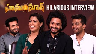 HanuMan Movie Team Hilarious Interview With Getup Srinu | Teja Sajja | Varalaxmi Sarathkumar