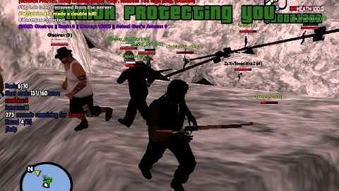 GTA SA ZOMBIE MOD HACKER FLY HACK.