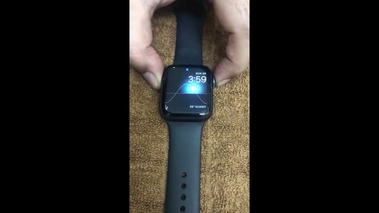How to Turn off Digital Crown to Unlock and Eject Water Apple Watch