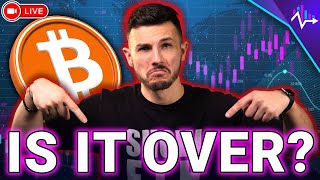 LIVE Bitcoin Analysis & Trading!! (WHAT COMES NEXT??)