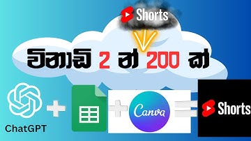 Bulk Create 200 YouTube Shorts in 2 Mins | ChatGPT, Canva & Google Sheets Tutorial