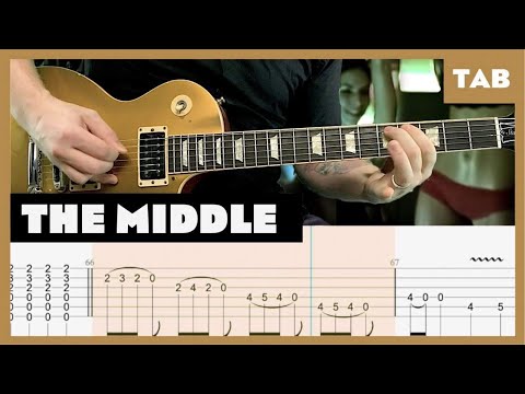 The Middle Jimmy Eat World Cover | Guitar Tab | Lesson | Tutorial