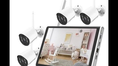 CAMWON Tuya 3MP 4CH 10.1 Inch Monitor NVR Kit - WIP-TY204E