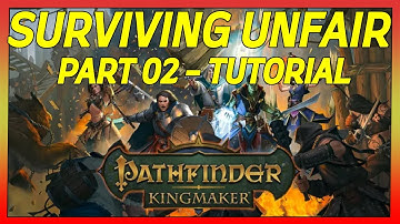 Pathfinder Kingmaker - Unfair - Surviving Early Game - The Aldori Mansion!