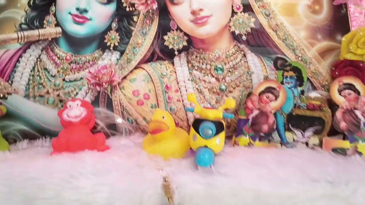 🥰🥰🌺Aaj Ladli Lalju ki pyari Dincharya 🥰🦚 or Sundar singar and bhog seva🌺🌺🥰🦚❤️ radhe radhe 