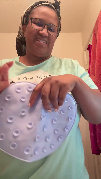 Unboxing my 2dollar Temu tub mats🛁🛀🧼#temu #tubmat