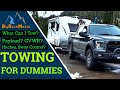 What Can You ACTUALLY Tow? Payload -Tow Capacity - Travel Trailer