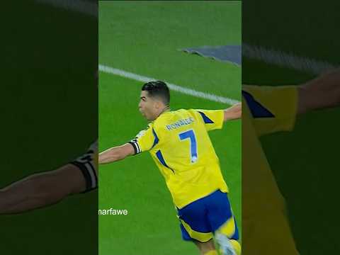 هدف رونالدو الثاني على الرياض النصر النصر السعودي رونالدو رونالدو اليوم Football الرياض 