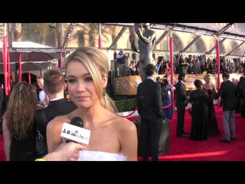 Red carpet interviews at the 2010 Screen Actors Guild awards