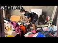 From Sleeping in Piles of Clothes to a Real Home — We Helped Him for Free