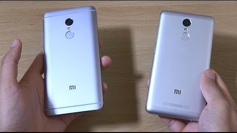 Xiaomi Redmi Note 4 vs Redmi Note 3 - Speed & Camera Test!