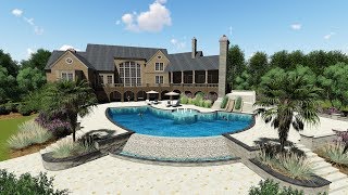 Mansion renders // Sketchup modeling // Lumion Render