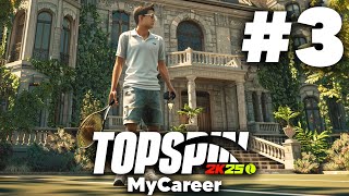 TOPSPIN 2K25 MyCAREER Gameplay Walkthrough Part 3 - YOUNG GUN, Buying a Home \& Hiring a Support Team