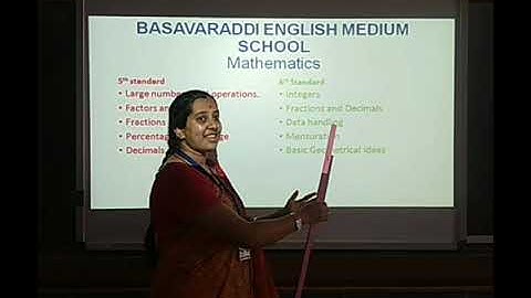 6th Mathematics Introduction Online  Classes Basavaddi English Medium School