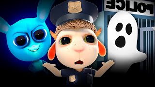 Rabbits And Ghosts In The Police Story | Funny Episodes & Cartoon For Kids | Dolly And Friends 3D