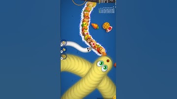 🐍Worms Zone io 2024 Best Epic gameplay #saampwalagame #wormszone #shorts