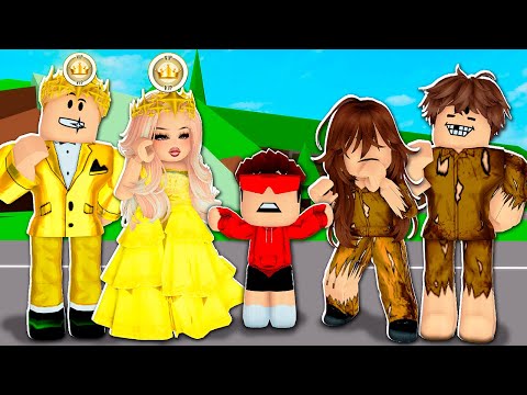 FAMÍLIA POBRE vs FAMÍLIA VIP no BROOKHAVEN