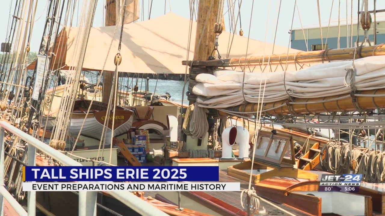 Preparations begin for Tall Ships Erie 2025