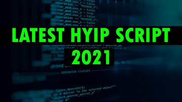 BUY LATEST HYIP SCRIPT 2021 | HYIP SCRIPT