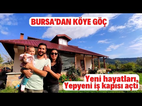 Köye Göç Ona Yepyeni Bir İş Kapısı Açtı :) Çok Tatlı Bir Ailenin Bursa'dan Güzelyurt Köyüne Göçü