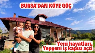 Köye Göç Ona Yepyeni Bir İş Kapısı Açtı :) Çok Tatlı Bir Ailenin Bursa'dan Güzelyurt Köyüne Göçü