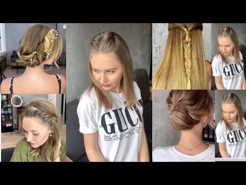 Top 6 beautiful hair styles | Beautiful girls hair styles | Simple Hairstyle Designs | Hair Styles