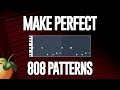 How To Make PERFECT 808 Patterns (To Match Your Beat)