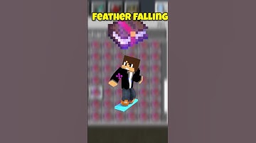Facts about Feather Falling Enchantment in Minecraft
