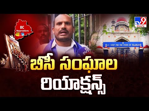 బీసీ సంఘాల రియాక్షన్స్ | Telangana High Court | BC Reservations -TV9 - TV9