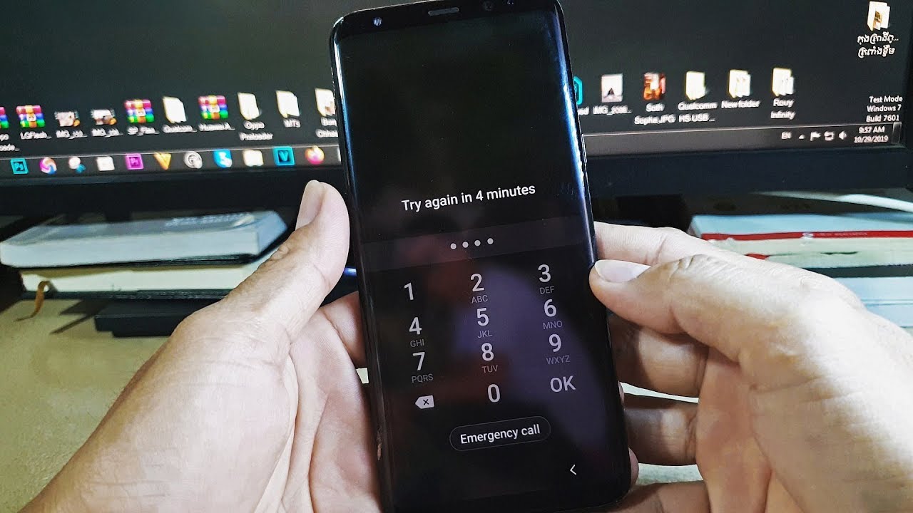 How To Remove, Hard Reset, Forgot Passcode, Pattern lock, Samsung Galaxy S8+ plus