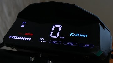 KuKirin G4 - Display, Settings & Functions