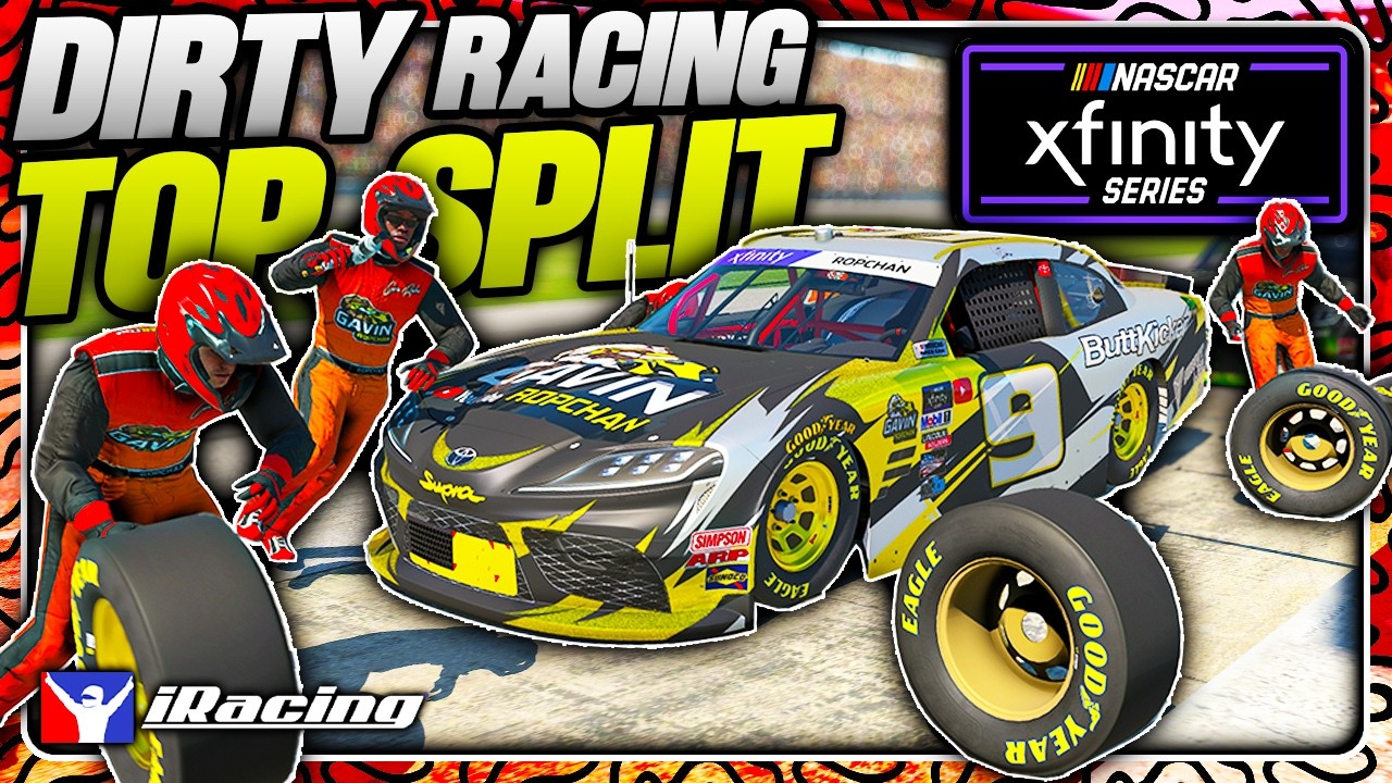 NASCAR Xfinity на трассе Old Texas | iRacing Oval