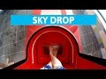 Plopsaqua De Panne - Sky Drop! || Extreme Trapdoor Water Slide [NEW]