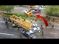 EXTREMELY DANGEROUS Cranes Fails Compilation 2021 | Heavy Equipment Gone Wrong