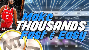 How To Make MT In NBA 2k20 MyTeam FAST!