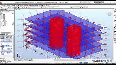 Gán tải trọng gió vào tâm hình học trong Robot Structural   Elsoft vn