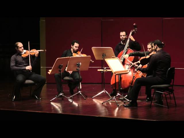 Dvorak - Quintette pour cordes op. 77: 4è mvt "Poco andante" : Orch Festival Marlboro