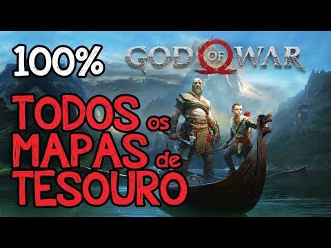 Vídeo: Locais Do Mapa Do Tesouro De God Of War - Onde Encontrar Não Pisque, Ajoelhe-se Diante De Deus, Ilha Da Luz E Outros Mapas Do Tesouro